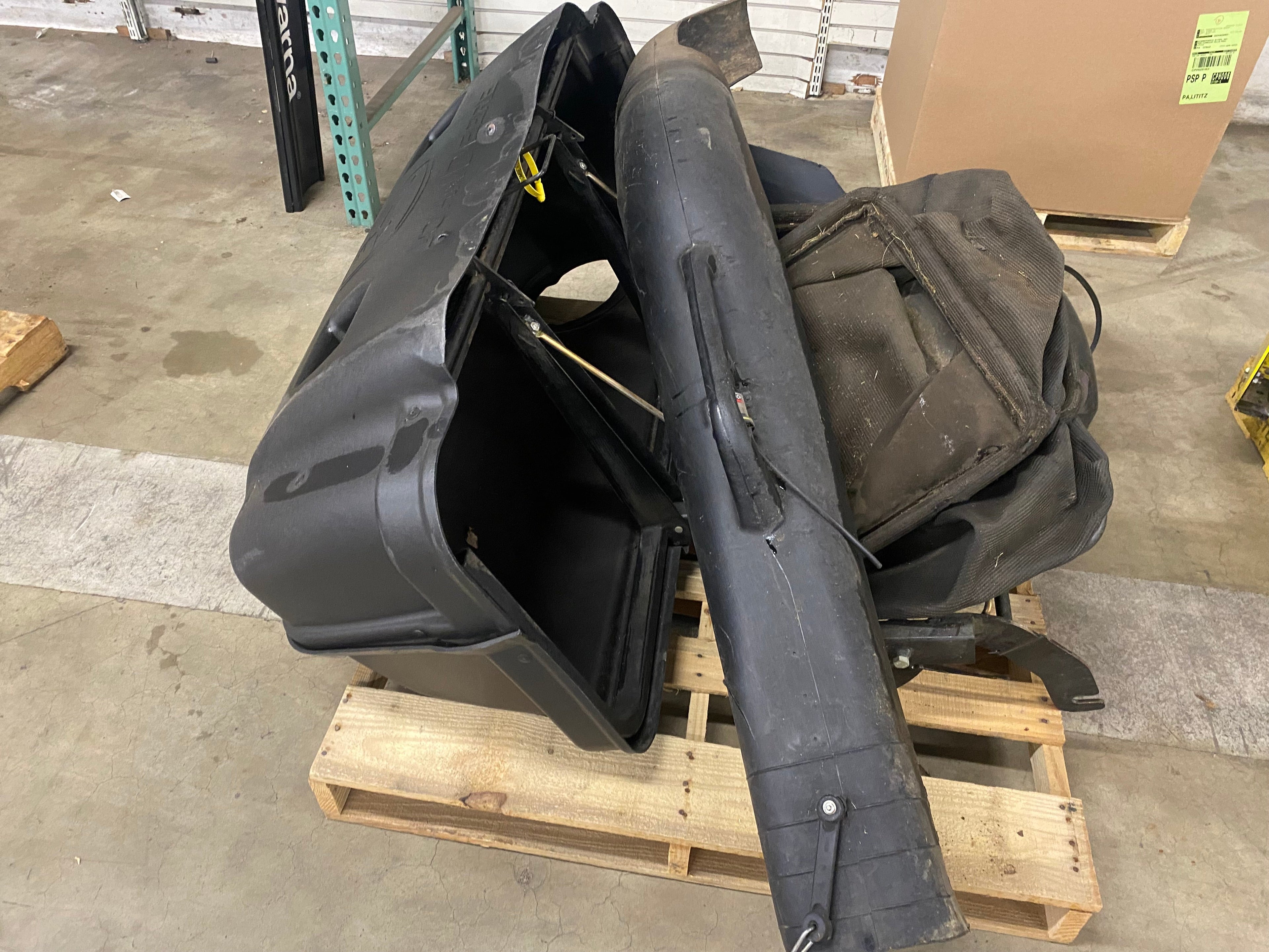 John Deere 54" 3-Bag Bagger with Powerflow