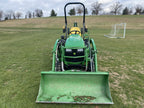 John Deere 1025R Compact with Backhoe