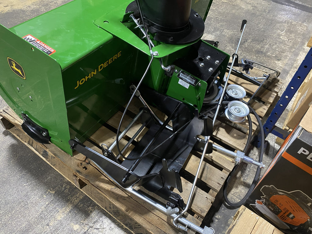 John Deere 47-inch Snow-Blower + Weights