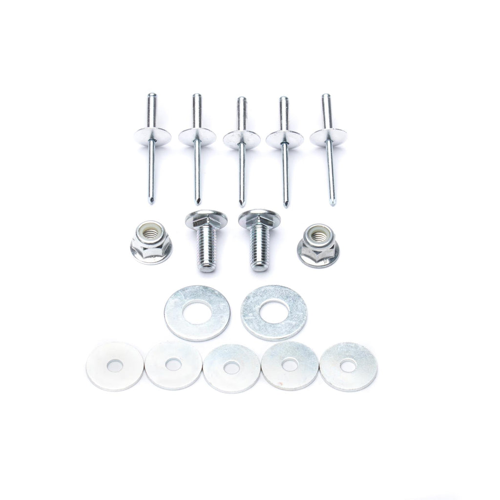 John Deere Fender Kit - Rear - Black - AM138787 - BJD63